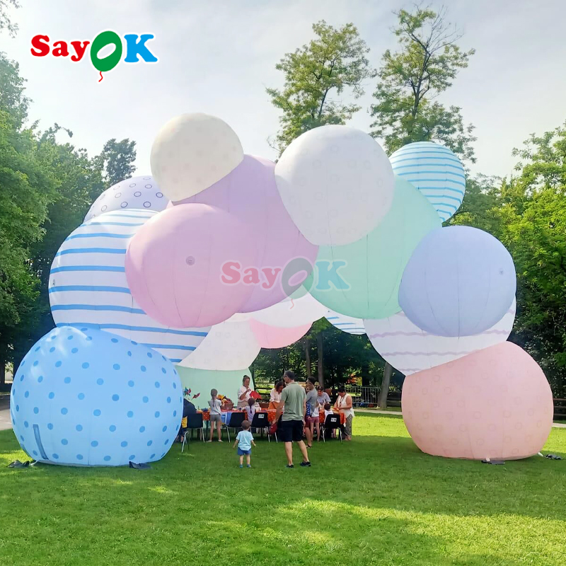 cloud inflatable tent